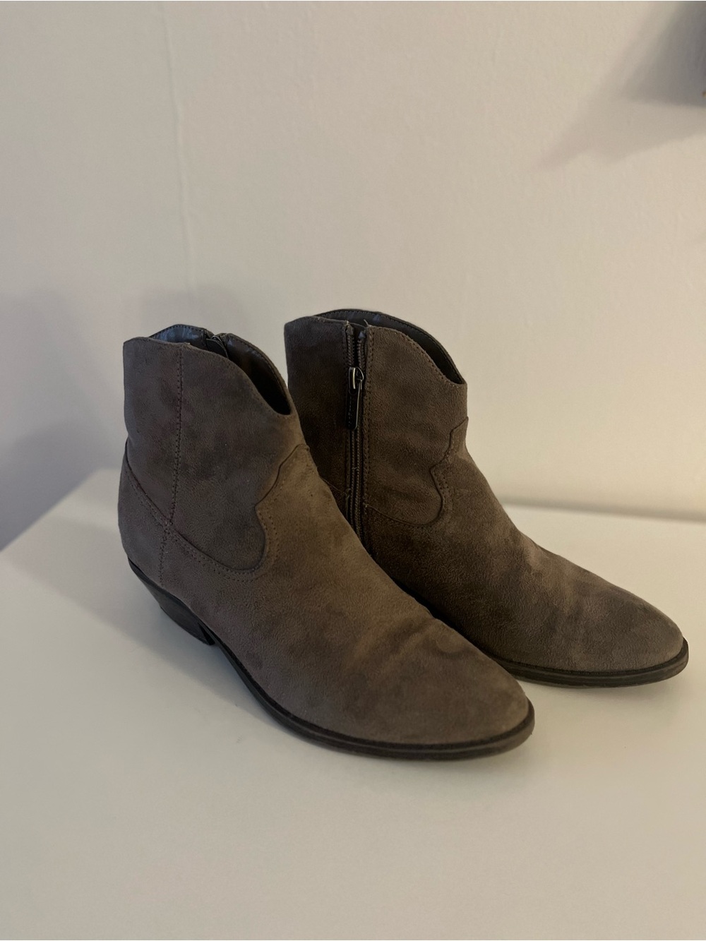 Indigo rd. Ankle Boots in Taupe - Women
